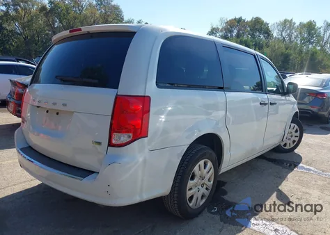 2019 Dodge Grand Caravan Se from USA, damaged, VIN 2C4RDGBG2KR794166